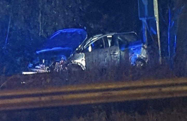 The A27 was closed eastbound from A285 (Halnaker / Petworth turn off) to The Street (Tangmere Roundabout) after a car rolled over on Christmas Day