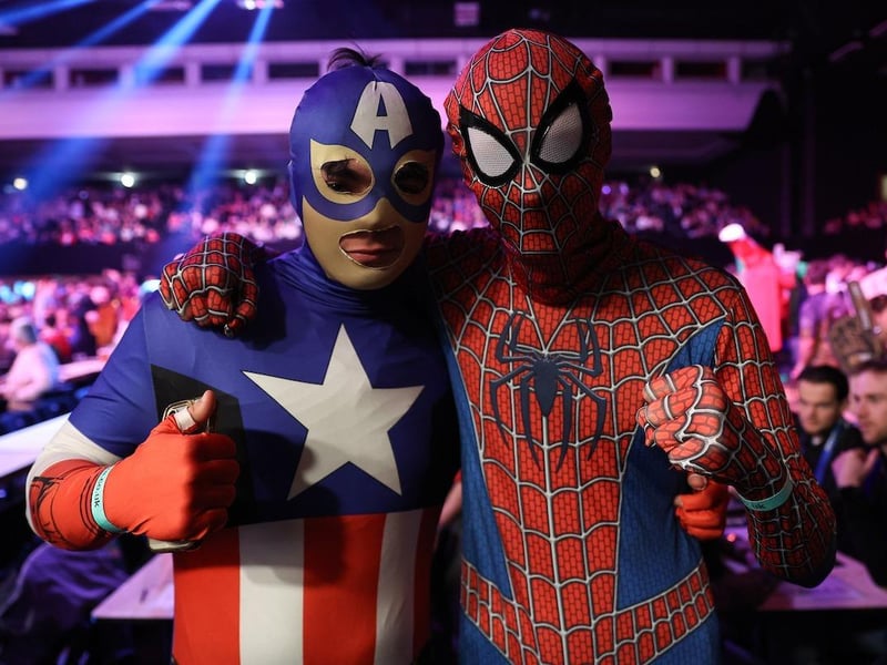 PDC Premier League Brighton 2025 : There was an electric atmosphere, and some brilliant costumes on show, inside the Brighton Centre for night five of Premier League darts on Thursday evening (March 6).