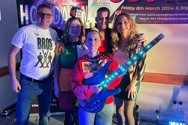 The Mayor of Haywards Heath's '80s Charity Night took place on Friday, March 8