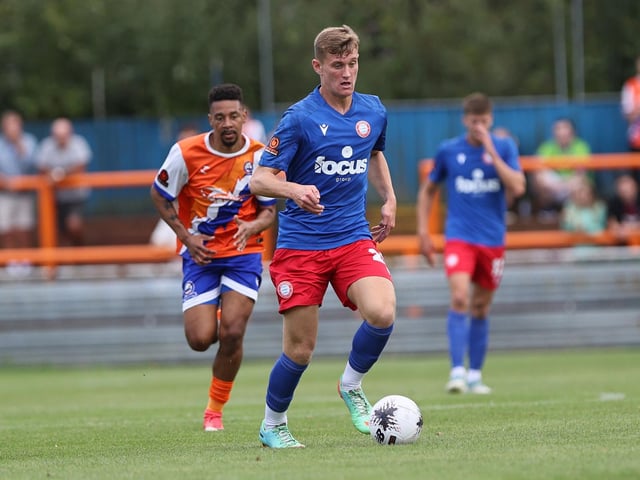 Action from Worthing's visit to Braintree in National League South