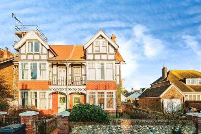 This five-bedroom, semi-detached house, close to the beach and town centre, has just come on the market with Fox & Sons priced at £775,000
