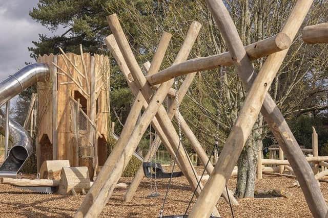 There are lots of new attractions for children at Leonardslee Gardens new play park