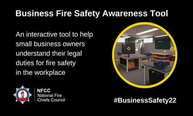 West Sussex Fire & Rescue Service has launched a free interactive Business Fire Safety Awareness Tool to help business owners understand their legal duties when keeping workplaces safe from fire.