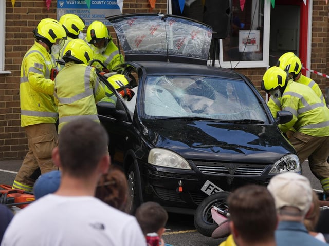 Haywards Heath Fire Station opened their doors and welcomed back the local community for the first time since 2019