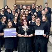 The University of Chichester brass band are European silver medallists