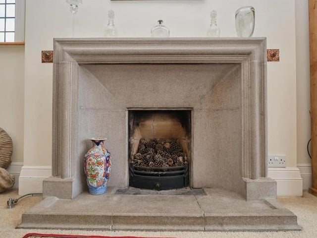 Feature fireplace