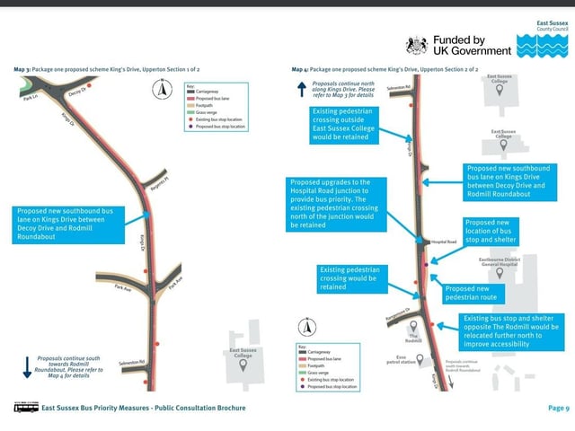 East Sussex Bus Service Improvement Plan (BSIP) - Bus Priorty Measures public consultation brochure