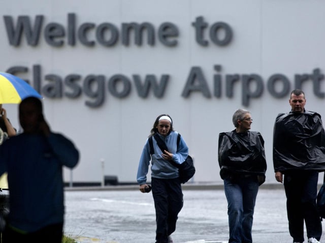 Departures from Glasgow Airport were 19 minutes behind schedule on average in 2022, according to analysis of CAA data by the PA news agency