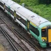 Trains were blocked in Sussex this morning (December 12) as emergency services were called following a person spotted near the tracks.