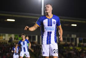 Republic of Ireland manager Stephen Kenny has backed Brighton & Hove young gun Evan Ferguson to make the grade at international level after handing the teenager his first senior call-up. Picture by Alex Burstow/Getty Images