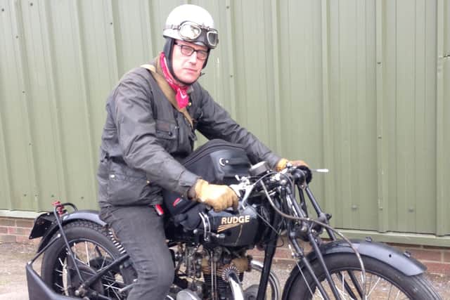 Pre-war motorcycle guru Rick Parkington will be bringing part of his collection to Ardingly