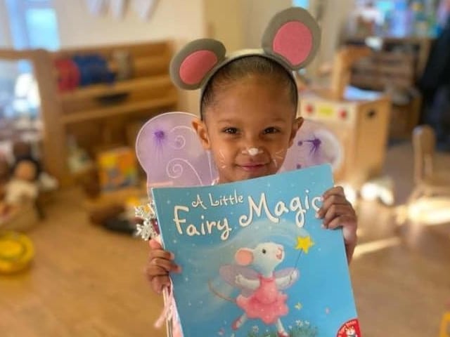 Sophie Nicholls-Hedges sent in this picture, Phoebe the fairy mouse from A Little Fairy Magic
