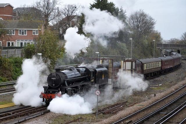 The Christmas Sussex Belle visited Eastbourne and Hampden Park last year on Thursday, November 24.