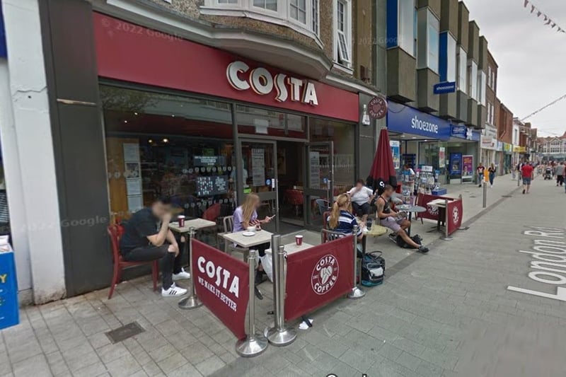 Costa Coffee, 33 London Rd, Bognor Regis PO21 1PQ