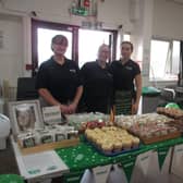 Rosie, Michelle and Jenny, TE's fabulous bakers.