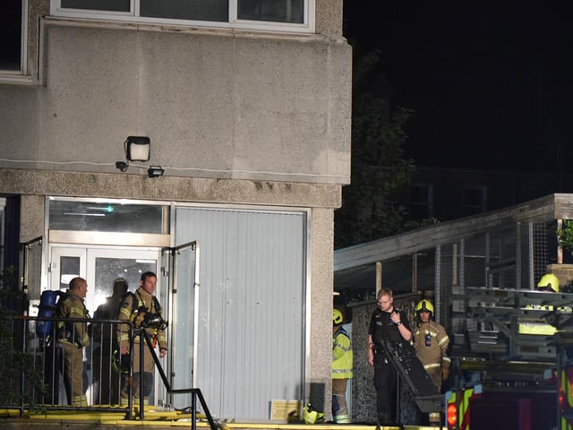 There were ‘no reports of casualties’ at an ‘accidental fire’ on the second floor of a commercial building in Eastbourne, East Sussex Fire & Rescue Service have confirmed.