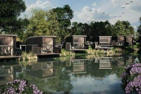 How the eco lodges could look