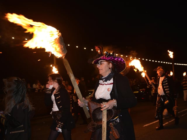 Eastbourne Bonfire Procession 2024 (Photo by Jon Rigby)