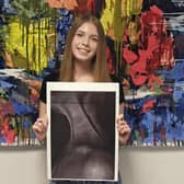 A-Level Photography student Martha Wicher received the College’s PROUD Award. All photos by East Sussex College