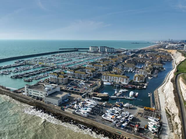 Premier Marinas wants to undertake maintenance dredging at Brighton Marina and dispose of the material at a site off Newhaven. Photo: Premier Marinas
