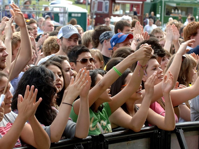 Thousands of people headed to the beautiful Wiston Estate over the Spring Bank Holiday in 2010