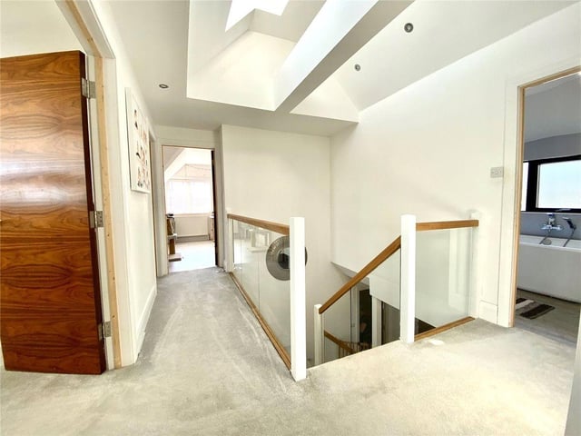 The property has a 'spacious' reception hall
