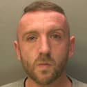 Shane Gibbs, also known as ‘Blue’, 34, of no fixed address, was arrested on suspicion of rape, police said. Picture: Sussex Police