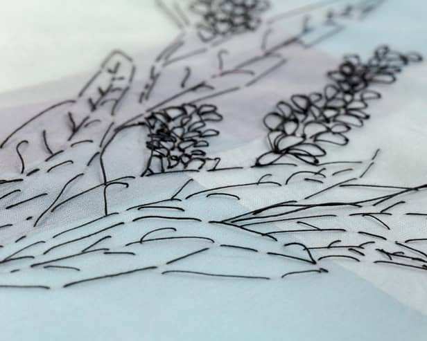 Sara Cook: drawing in stitch