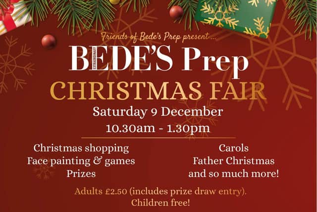 Bede's Prep Christmas Fair