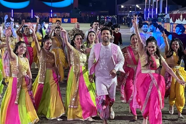 The Bollywood Co in action