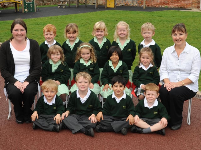 New reception pupils at Ardingly college in 2010