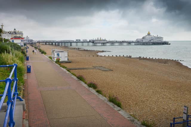 Eastbourne seafront and pier
