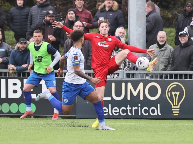 Action and goal celebrations from Worthing FC's 3-2 National South win over Havant and Waterlooville at Woodside Road