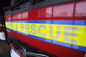 Emergency services were called to a car fire in Angmering on Thursday (October 22).