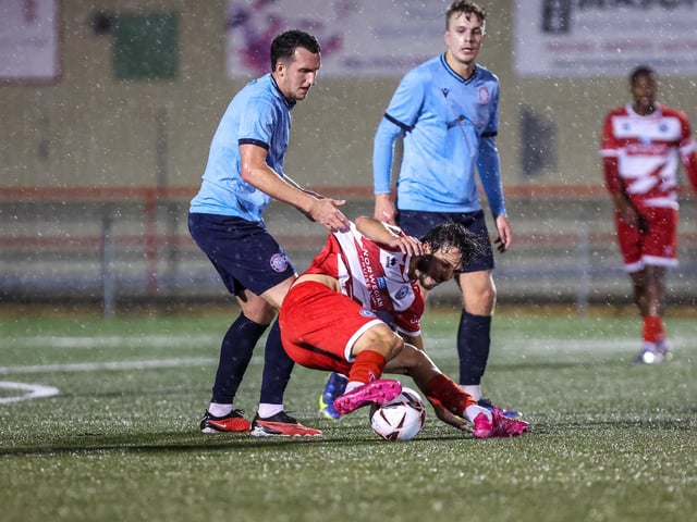 Eastbourne Borough v Little Common in the Sussex Senior Cup