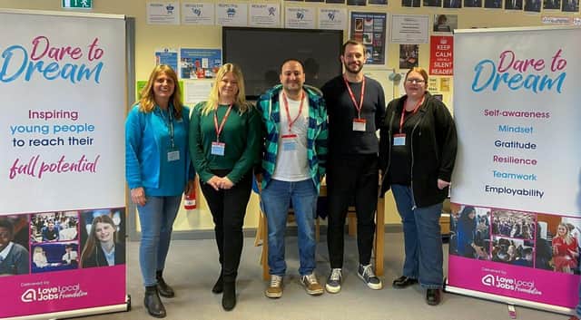 People's Partnership mentors at Hazelwick School, Crawley