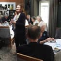 GIllian Keegan speaks to Chichester Probus Clu on May 10, 2024