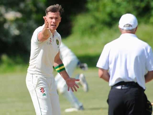 Action from Goring CC's win at Chippingdale in the Sussex Cricket League Division 4 West