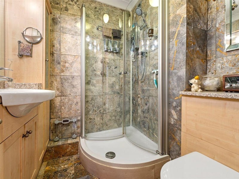 This two-bedroom flat in Heene Terrace, a popular seafront development in Worthing, is on the market with Michael Jones Estate Agents priced at £325,000
