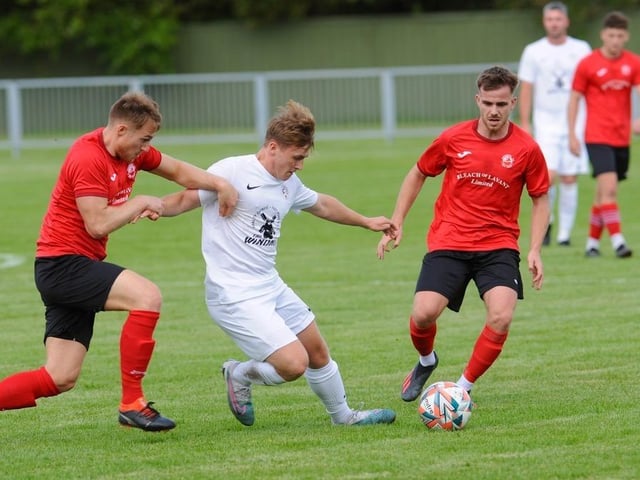 Action from Eastbourne United's 4-2 FA Vase win at Arundel FC