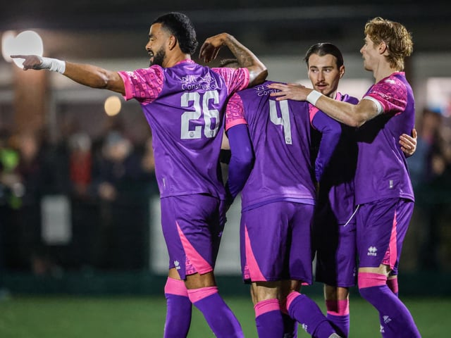Three Bridges v Eastbourne Borough, Isthmian Premier