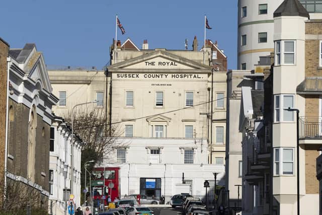 Royal Sussex County Hospital in Brighton. Photo: Eddie Mitchell