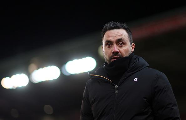 Roberto De Zerbi, Manager of Brighton & Hove Albion, has injury issues ahead of their Premier League clash against West Ham