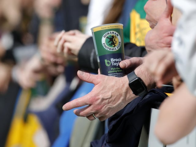 Images from Horsham FC's win at home to Cray Wanderers