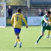 Lancing in action against Chichester City over Easter | Picture: Stephen Goodger