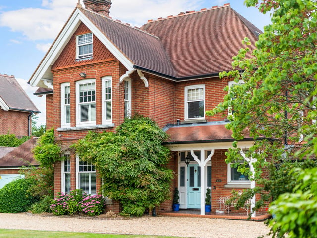 The detached Victorian house has been renovated to a high standard