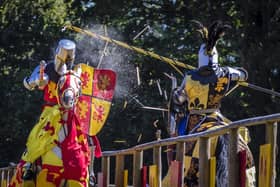 Jousting for honour and glory at The Loxwood Joust