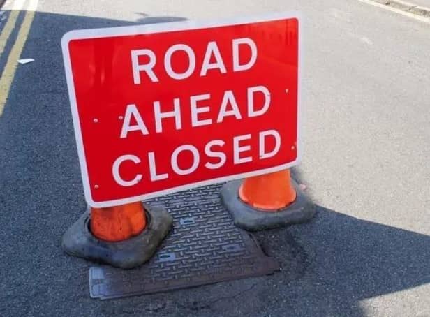 Road closure 