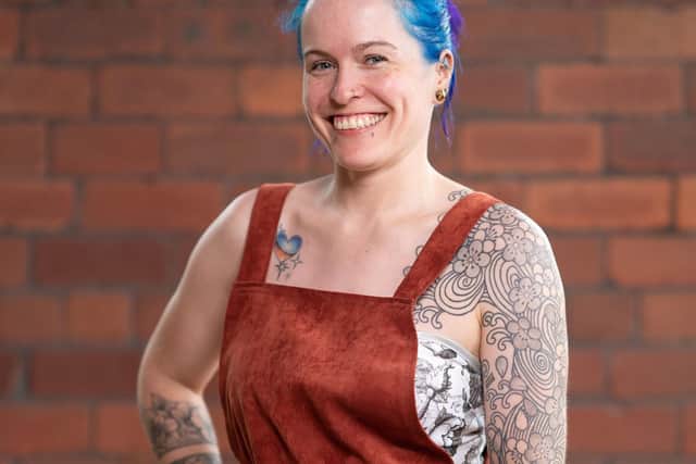 Taking part in the series is Catherine Woolley, 34, who is a senior games designer living in Worthing. Photo: BBC/Love Productions/James Stack