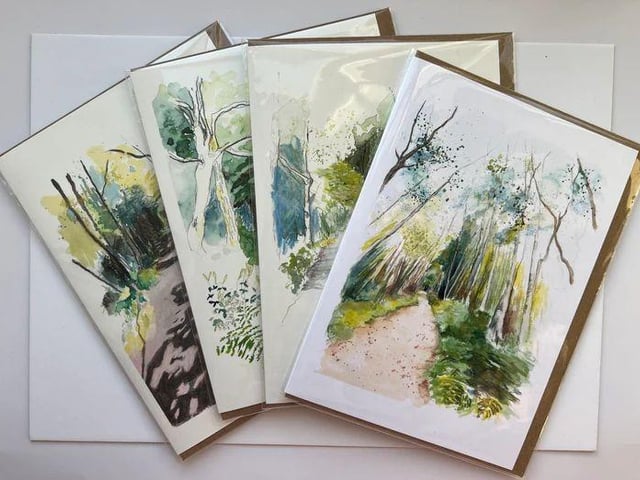 Each Gift of Hope from Children on the Edge purchased this Mother's Day will come with a beautiful card from local artist, Charlotte Loukes